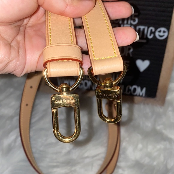 Authentic LV Speedy bandouliere vachetta strap - Picture 3 of 5